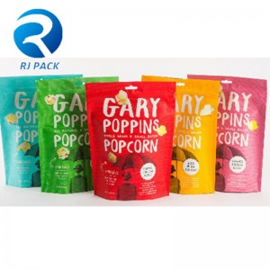 Priontáil dath saincheaptha Scragall alúmanaim líneáilte pacáistiú pacáistiú bia lannaithe